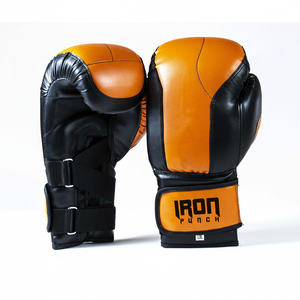 Guantes de Boxeo de PVC Resistentes para Entrenamiento Intenso, Marca IRON PUNCH INDUSTRIES, Color y Logotipo Personalizables, Precio Bajo, Tallas 8oz/12oz, Novedad 2022 - Product Image 1