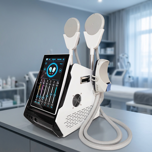 Stimulateur musculaire EMS de bureau, appareil de remodelage corporel avec quatre poignées, pour perdre du poids et lifter les fesses - Product Image 1