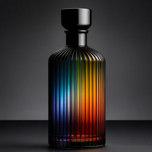 Bouteille <span class=keywords><strong>de</strong></span> vin en verre épais <span class=keywords><strong>de</strong></span> luxe personnalisée avec couvercles, <span class=keywords><strong>coffret</strong></span> cadeau haut <span class=keywords><strong>de</strong></span> gamme pour whisky, carafe à spiritueux, bouteille en verre - Product Image 4