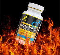 Compléments alimentaires à base de plantes Go Man Plus, comprimés de racine de maca et de ginseng pour la santé naturelle, la force, la vitalité et la libido