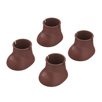 Protège-pieds ronds en silicone durables pour chaises et tabourets, silencieux et antidérapants, personnalisables dans toutes les couleurs, pour usage domestique