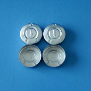 Tapa Desprendible de Aluminio de 20 mm para Viales Farmacéuticos, Opciones en Azul, Plateado y Dorado, Diseño Antiderrames - Product Image 6