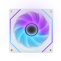 Aidecoolr 12cm ARGB RGB LED PC Case Fan 12V PWM Refroidisseur d'air hydraulique 4Pin 25mm Plastic Computer Case New 5V Heatsink