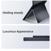 Moniteur portable IPS 15,6 pouces Type C 16:10 pour trading boursier, extension double écran PC, connexion à un seul câble, pliable haute définition