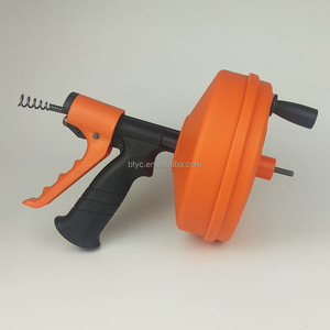 Macchina Elettrica Portatile Senza Fili da 25 Piedi per Pulizia Tubi Idraulici, <span class=keywords><strong>Trapano</strong></span> Elettrico Senza Fili per Pulizia Scarichi, Spirale Elettrica per Scarichi - Product Image 5