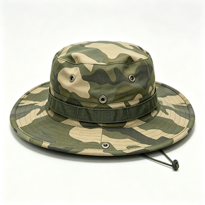 Chapeau Boonie personnalisé avec motif camouflage, large bord, protection UV, pour le sport, les voyages, la vie quotidienne, la chasse, la pêche, unisexe, adulte - Product Image 4