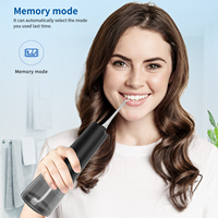 Flosser air portabel tanpa kabel isi ulang harga rendah disesuaikan 300ml Flosser air gigi portabel