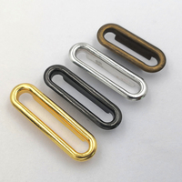 Usine taille personnalisée logo chaussure sweats à capuche vêtement en métal 14.5mm oeillet ovale oeillet oeillets en métal pour cuir