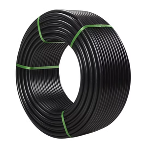 HDPE PE100 1インチブラックプラスチックチューブロールガーデン灌漑ホース給水用