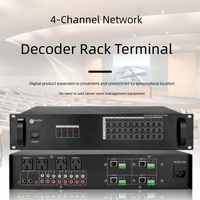 IP-AY04 Terminal de Audio en Red de 4 Canales, Sistema de Sonido PA Profesional de 4500W, Gestión de Energía Digital para Escenarios, Escuelas, Centros Comerciales, Parques y Estaciones