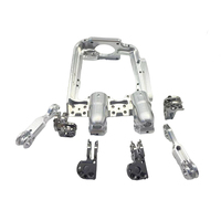 Pièces de bras de robot en aluminium usinées CNC, composants de précision sur mesure usinés sur 5 axes