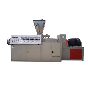 Factory Supply Premium PVC Plastic Conical Twin Screw Extruder Machine Sales