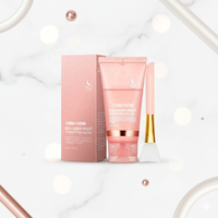 Masque de nuit enveloppant au collagène à marque privée, exfoliant, hydratant, pour l'élasticité, réduit le relâchement cutané, soin coréen OEM