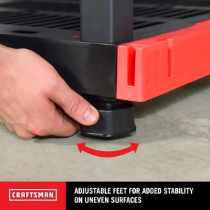 <span class=keywords><strong>Étagère</strong></span> <span class=keywords><strong>de</strong></span> garage Craftsman à 4 niveaux, système d'assemblage, résistante aux intempéries, très durable, capacité <span class=keywords><strong>de</strong></span> 200 lb - Product Image 6