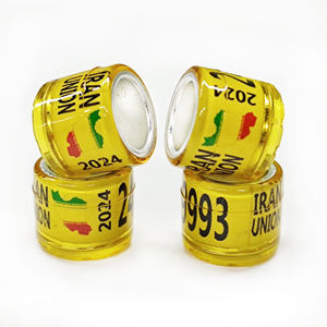 8Mm Binnendiameter Postduivenringen Vogel-Id Platen Met Vlaggen Rpra <span class=keywords><strong>Au</strong></span> Standaard Duivenvoetbanden Voor Duivenfokkers - Product Image 3