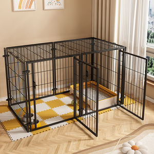 זול דלת בית לחיות מחמד לבן בית קל להרכיב חיית מחמד כלוב כלבים עמיד Dify - Product Image 5