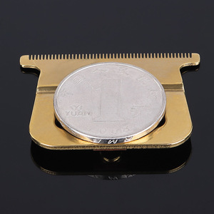 Lame de tondeuse à cheveux en acier inoxydable T-3G Gold T-2 Silver T-2 Gold pour tondeuses électriques, outil de coiffure - Product Image 5