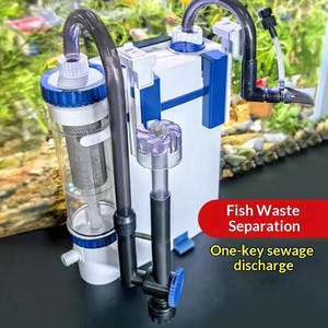 Sistema de Filtro para Acuario de Plástico Ecológico con Certificación CE, Diseño Moderno para Peceras de Agua Dulce y Salada, 1 Año de Garantía - Product Image 4