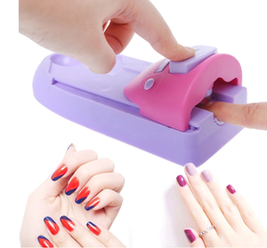 Bán buôn ngón tay móng tay dập máy DIY Pattern tem Nail công cụ in ấn stamper Nail Art máy in - Product Image 4