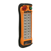 Télécommande industrielle sans fil étanche LCC Q1800 18 boutons simples 12/24/264/460V pour grue