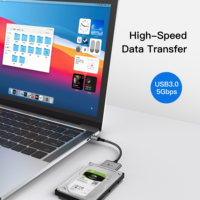 Câble convertisseur externe USB 3.0 vers SATA UNIEAN pour disques SATA 2,5 pouces, adaptateur de disque dur externe USB 3.0 vers SATA 2,5