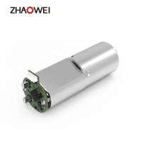 Petit moteur à courant continu 24v 10mm 20mm faible régime 1nm couple 12v 24V Dc engrenage planétaire moteur pas à pas encodeur