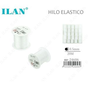 Filo Elastico Ilan 0.5mm 20M Invisibile per Cucito e Lavori Artigianali - Product Image 1