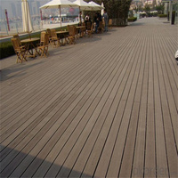 Plancher de terrasse en WPC anti-rayures Vanjoin pour extérieur, en composite bois-plastique, pour jardin et balcon