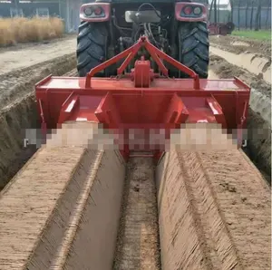 Tracteurs agricoles fraise ridger lit de semence machine lit disque rizière terre sèche façonnage