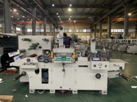 Machine de découpe et de refendage d'étiquettes GPD-350L, machine de découpe à plat pour étiquettes imprimées, du rouleau au rouleau ou du rouleau à la feuille