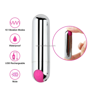 SacKnove USB şarj Mini vibratör 10 hız kişisel klitoral stimülatörü vajinal seks oyuncak kadınlar için titreşimli mermi çiftler - Product Image 3