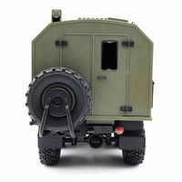 WPL B-36 1/16 6WD RTR Véhicule tout-terrain Urals avec roues en alliage métallique, voiture télécommandée pour enfants, utilisation intérieure/extérieure
