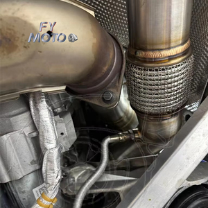 Downpipe di Scarico per BMW S58 G80 G82 M3 M4 G87 M2 2020+ con Tubo Flessibile <span class=keywords><strong>M</strong></span> PERFORMANCE da 3,5 a 3 Pollici - Product Image 5