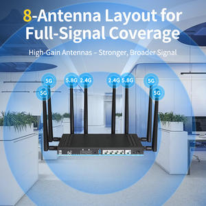 جهاز توجيه بطاقة Sim قوي للغاية 5G/4G مزدوج النطاق 6 جيجابت واي فاي ثنائي النواة شبكة شبكية مدمجة 4g 5g جهاز توجيه بطاقة Sim <span class=keywords><strong>Wifi</strong></span> 6 - Product Image 2