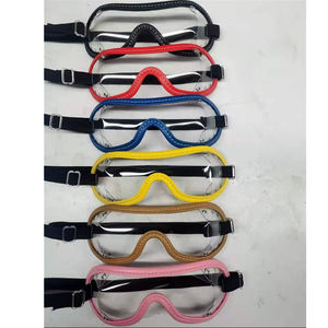 Lente de humo transparente de color espejo disponible Gafas de Jockey de Carreras de Caballos Gafas de equitación para horserider - Product Image 6