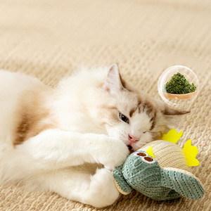 Venta al por mayor de suministros para gatos, juguete masticable de menta y teaser para gatitos, ideal para aliviar el aburrimiento y jugar con perros - Product Image 2