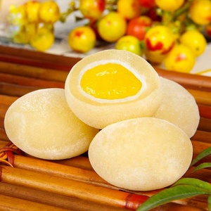 Vente en gros de gâteaux de riz <span class=keywords><strong>mochi</strong></span> chinois traditionnels, saveur crème au chocolat et thé, faibles en gras, sains, 29g*30 sachets - Product Image 3