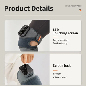 Masajeador de calefacción de rodilla con amasado 3D y calor perfecto para artritis, lesiones y recuperación posquirúrgica - Product Image 6