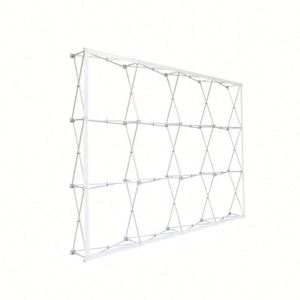 ผ้าพิมพ์ลายคุณภาพพรีเมียมสำหรับงานแสดงสินค้า ขนาด 10 ฟุต แบบยืดได้ พร้อมฉากหลังแบบ Step and Repeat สำหรับบูธจัดแสดงสินค้า - Product Image 4