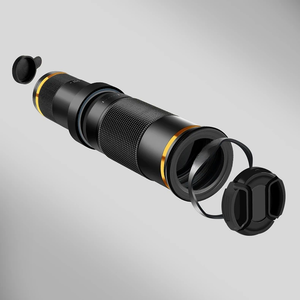 Objectif télescopique 30X pour appareil photo de téléphone objectif à pince pour téléphone intelligent avec trépied accessoire de prise de photos facile - Product Image 6