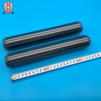 Tabung Keramik Silikon Nitrida Khusus dengan Ujung Meruncing Si3N4, Pipa Pelindung untuk Tungku Pengecoran Aluminium Cair