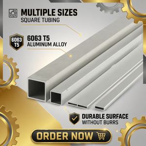 Fabricante <span class=keywords><strong>de</strong></span> <span class=keywords><strong>Aluminio</strong></span> 6063 T5, Tubos Rectangulares <span class=keywords><strong>de</strong></span> <span class=keywords><strong>Aluminio</strong></span> en Varios Tamaños, Tubos Cuadrados - Product Image 2