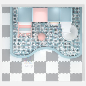 Juego suave multifuncional Ball Pit <span class=keywords><strong>con</strong></span> un pequeño castillo travieso <span class=keywords><strong>con</strong></span> una divertida piscina Ball Pit para un restaurante o una cafetería - Product Image 3