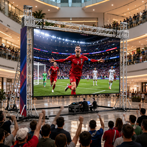 Pantalla LED para la Copa Mundial, Estructura de Soporte para Pantalla LED, Sistemas de Elevación para Pantallas LED – Alquiler o Compra para Pantallas Gigantes - Product Image 1