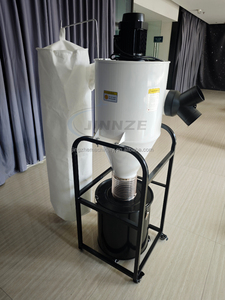 Atelier de menuiserie, <span class=keywords><strong>aspirateur</strong></span> cyclonique double <span class=keywords><strong>silencieux</strong></span> 1 CV, mini <span class=keywords><strong>aspirateur</strong></span> cyclonique portable, filtre à sac, collecteur - Product Image 4