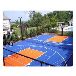 Carreaux de sol modulaires pour terrain de basket Carreaux pour terrain de basket extérieur - Product Image 2
