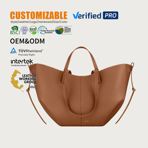 High Quality First Layer Cowhide Tote Bag Ladies Large Capacity Genuine Leather Luxury Designer Famous Brands Shoulder Handbag - Product Image 1