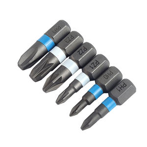 Puntas de destornillador neumático Weeks de 6 mm y 1/4 pulgadas, magnéticas, de acero CRV, cromo vanadio, para uso estándar - Product Image 5