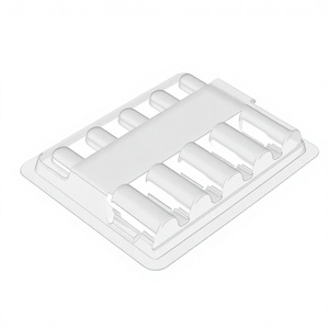 Bandeja para Ampollas Rectangular Transparente para Uso Médico, Fabricada con Materiales Reciclados, Plástico PVC de 1 mm de Grosor - Product Image 1