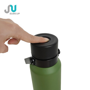 Công Suất <span class=keywords><strong>L</strong></span>ớn Xách Tay Hoạt Động Ngoài Trời Chân Không <span class=keywords><strong>Flask</strong></span> <span class=keywords><strong>0.6</strong></span>/0.8/1/1.5 <span class=keywords><strong>L</strong></span> Thể Thao Chai Nước Với Trà Infuser Một Cảm Ứng Mở Nắp - Product Image 2